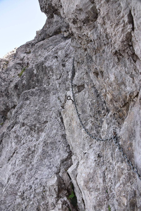 Particolare Ferrata Mario-Minonzio