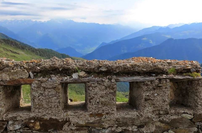 Manufatti sentiero Cadorna