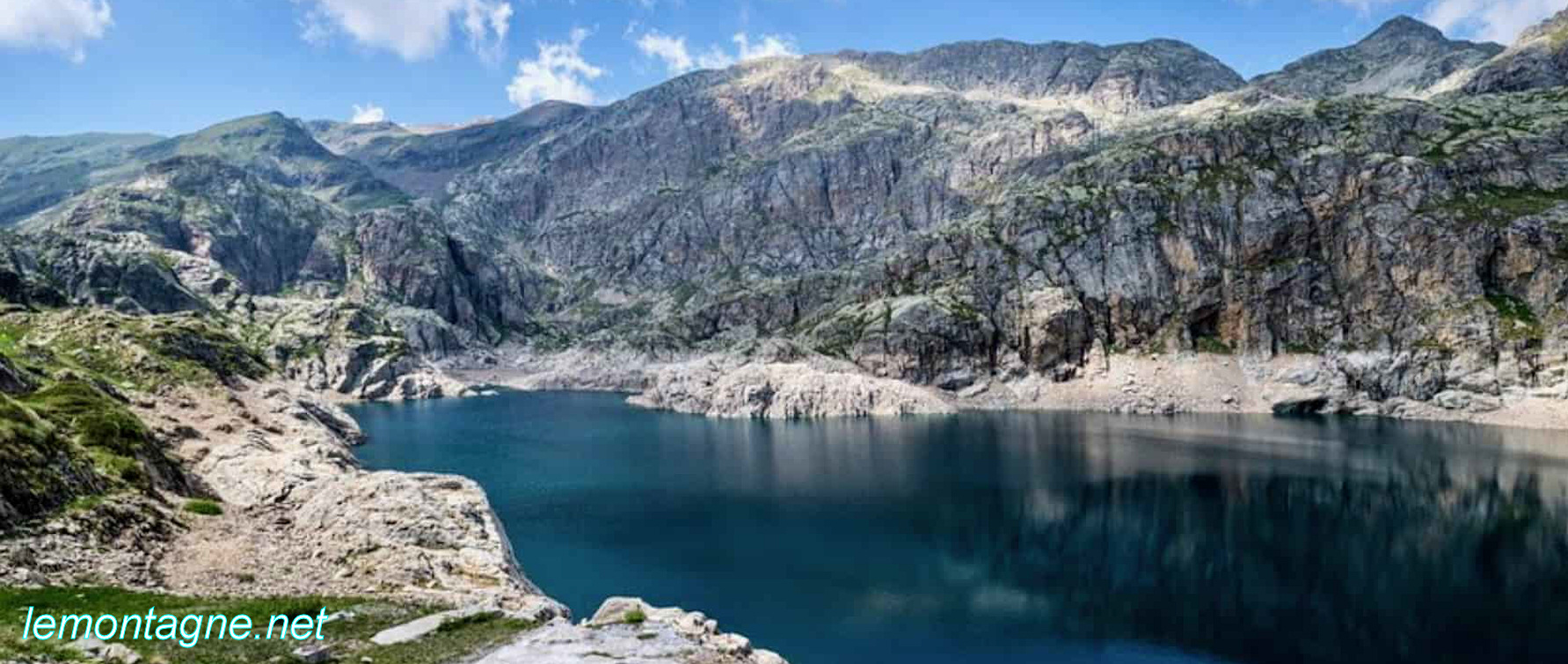 Panorama sul lago di Valgoglio